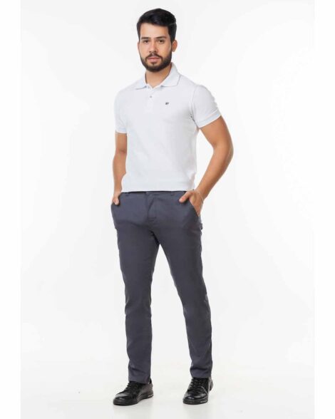 Calça Masc. Esporte Fino - Chumbo - 11542CL