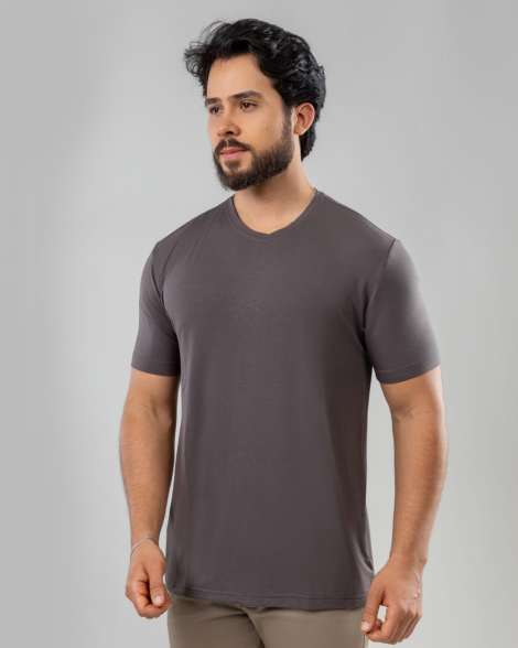 T-Shirt Modal Antiodor - Grafite